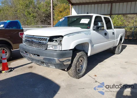 2006 Chevrolet Silverado 2500Hd Lt1 из США, поврежденный, VIN 1GCHK23D36F245470